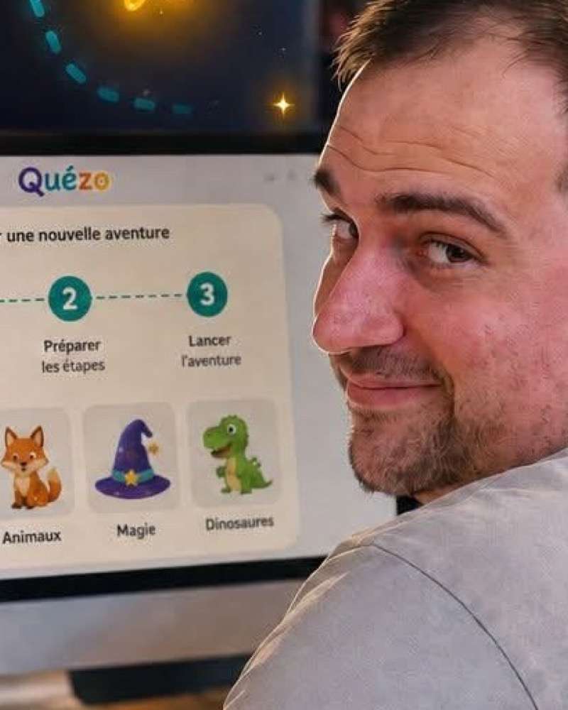 Antony, le fondateur de Quézo.